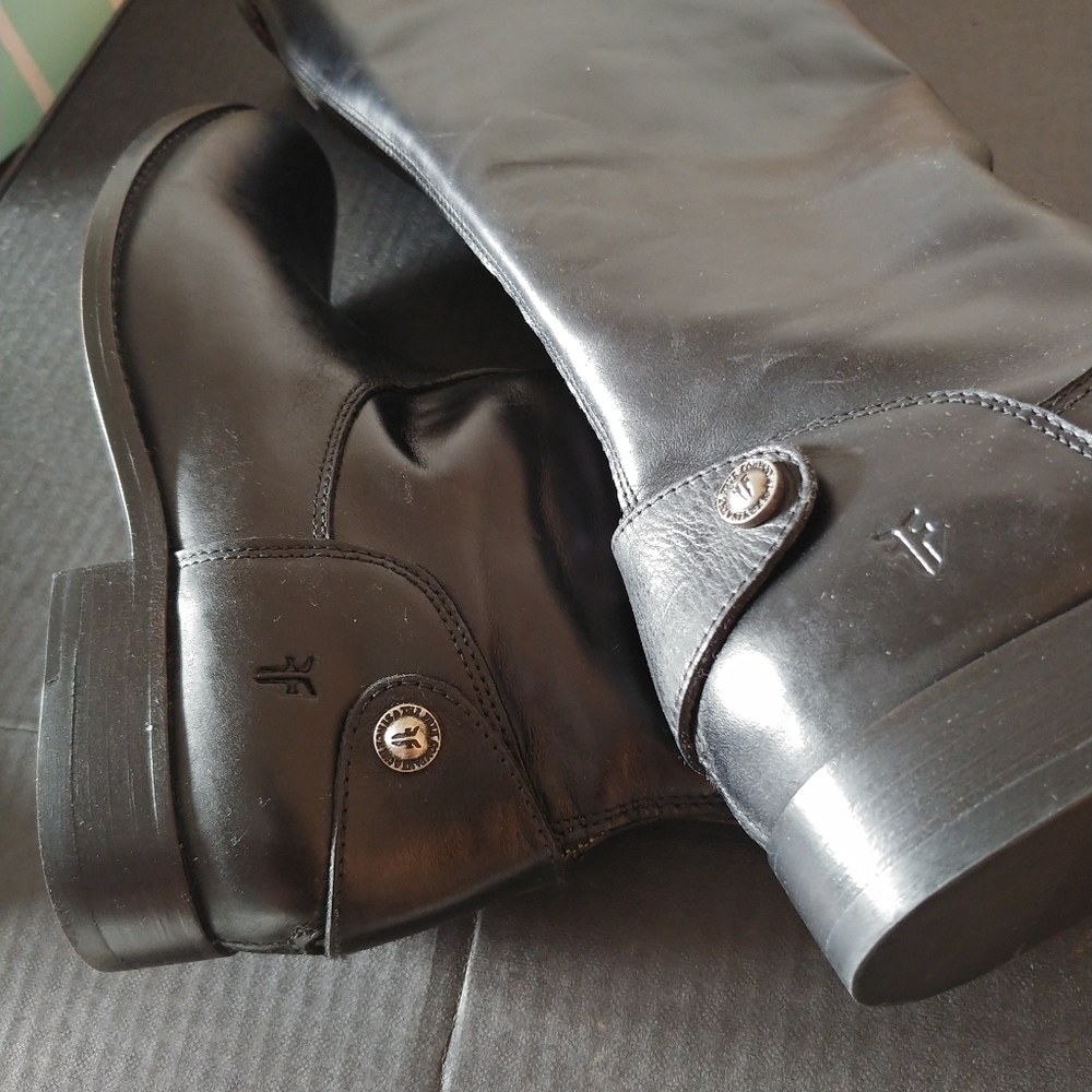 Free Shipping!!!Frye Leather Riding Boots